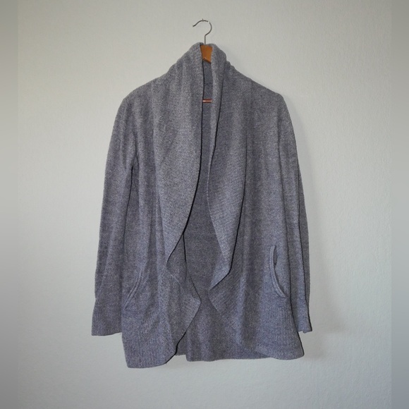 Barefoot Dreams Grey Cozychic Lite Circle Cardigan XS/S - Picture 2 of 5